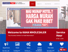 Tablet Screenshot of kaha-wholesaler.com